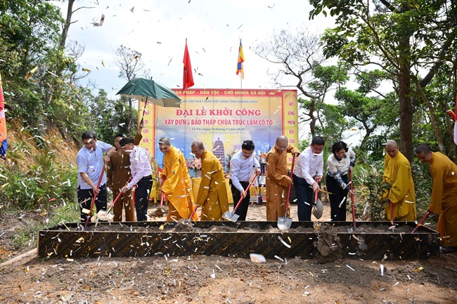 Chùa Trúc Lâm Cô Tô khởi công xây dựng Trúc Lâm bảo tháp – chào mừng quần thể Yên Tử - Vĩnh Nghiêm - Côn Sơn, Kiếp Bạc được công nhận là Di sản văn hóa thế giới 