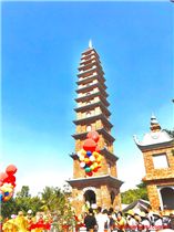 Chùa Cảnh Huống (Đông Triều) long trọng khánh thành bảo tháp Phật hoàng Trần Nhân Tông